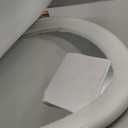 Irregular Wall Mirror Matel Matte Black Framed Wall Mirror for Living Room Bedroom Bathroom Entryway Wall Decor 19.8" L x 19.0" W ELE-005B