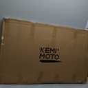KEMIMOTO Front Vented Windshield Compatible with 2023+ CFMOTO ZForce 950 Sport & Trail / ZForce 800 Trail G2, 2-IN-1 Pre-Installed Rubber Strip Hard-Coated PC Less Fog Scratch Resistant Full Window