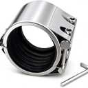 Pipe Repair Clamp1 inch(33mm-36mm) Stainless Steel Leak Sealer, Heavy Duty Pipe Leak Repair Kit for Metal & PVC Pipes, for Burst & Crack Water Pipe Emergency Maintenance