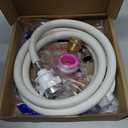 6 Ft Portable washing machine hoses, washer hoses,Used for quick connect of Twin Tub washing machine and mini washing machine water supply line, PVC (6.5 Ft/2 M)