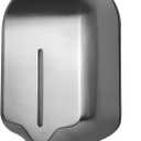 Automatic Soap Dispenser Wall Mount  Large 40oz (1200ml) Stainless Steel Wall Mounted Dispensers for Commercial & Home Bathroom - for Liquid Soap or Hand Sanitizer, by EnBath