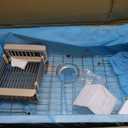 32 Inch Undermount Kitchen Sink, 32x19x8" Single Bowl Stainless Steel Handmade 16 Gauge Under Counter Kitchen Sink Basin