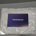 4PCS Wedge Pillow Set for Sleeping  Orthopedic Bed Pillow for Post Surgery, Adjustable Memory Foam Support for Sitting Up in Bed, Back Pain, GERD, Snoring Relief, White Blue