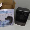 Mini Air Conditioner,Portable Air Conditioners,Evaporative Air Cooler Humidifier, 3 Speed Quiet Personal Cooling Fan, 7-Color LED Night Light, 4/8H Timer for Bedroom, Office, Camping, Room,Home