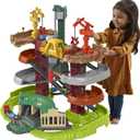 Thomas & Friends Trains & Cranes Super Tower, motorized train and track set for preschool kids ages 3 years and up