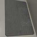 TOSORO - Stone Bath Mat Diatomaceous Earth Shower Mat Non-Slip Super Absorbent Diatomite Stone Bath Mats for Bathroom Floor Quick Drying Natural Easy to Clean (23.5 x 15) - Graphite