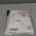 Artoid Mode Green Bunny Rabbit Ears Floral Leaves Easter Kitchen Towels Dish Towels, 18x26 Inch, Be Kind Seasonal Decoration Hand Towels, Set of 4