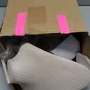 Huquary 6 Pcs Jewelry Display Set Necklace Display Stand T Bar Bracelet Holder Jewelry Bust for Home Store Trade Show(Linen)