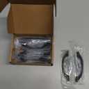 10 Pack 3 Inch Hole Centers Matte Black Cabinet Pulls Black Cabinet Handles Black Kitchen Hardware for Cabinets Drawer Dresser ZP2409 Cupboard Bedroom Closet Bathroom Vanity