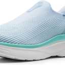 NORTIV 8 Women's Slip on Walking Shoes Hands Free Non-Slip Lightweight Gym Workout Casual Comfort Breathable Running Tennis SwiftSleek Fashion Sneakers (7.5)