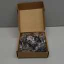 8PCS Hair Clips for Women, Flower Claw Clips for Thick Hair, Non-Slip Hair Accessories with Multi-Styles, Neutral Colors Hair Claw Clips and Variety Pack, Ideal for Girls (8PCS(Dark Brown/Black))