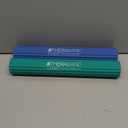 THERABAND FlexBar, 2 Pack, Green, Blue, Therapy Twist Bar, Hand & Wrist Strength, Tennis & Golfer's Elbow, Tendonitis, Rehab Tool for Resistance Exercise, Grip Training, Relief & Recovery