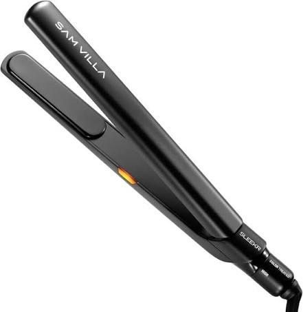 Sam Villa SLEEKR Professional Ceramic Tourmaline Ionic Flat Iron Hair Straightener With Precision Heat Control