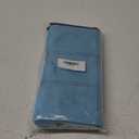 Numbered Pocket Chart Over Door Hanging Classroom Organizer for Cell Phones Calculators Holders Blue (30 POCKETS)