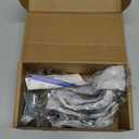 Ravinte 5 Pack 3" Drawer Pulls Flat Black Cabinet Cup Pulls Kitchen Hardware Cabinet Handles Drawer Handles Knobs 3 inch Hole Center