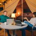 MEIXISUE Cordless Rechargeable LED Table Lamp with Dimmer,Nightstand Lamp with USB Port,Antique Brass Portables Outdoor Lamp, Battery Operated Lamp for Patio Bedroom Bedside Balcony Camping Bar RV