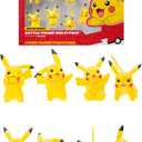 Pokémon Bandai 8 Battle Figures – Pack of 8 Pikachu Figures – JW2604