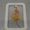 HH 11.8in Clear Wall Sign Leaf Yellow