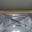 only fire Universal Stainless Steel Cooking Griddle, Flat Top Plate Insert with Grease Groove and Handles for Gas and Charcoal Grills, Tailgating, Camping and Parties, 23" x 16"