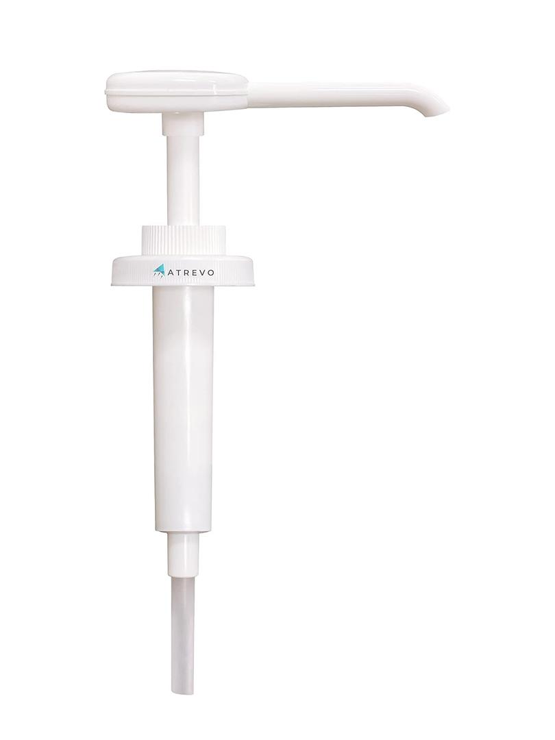 Syrup Pump Dispenser for Hershey's Gallon - Pump for Syrup Bottle, High Viscosity Pourer, Sturdy Syrup Pump Bottle, Fits Standard Half Gallon Bottles, Condiments, Individually Pack, 53 mm