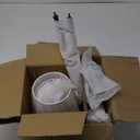 Battery Operated Wall Sconce Set of 2,Rechargeable Wall Lights with Dimmable Detachable Bulbs and Remote,15 Colors Wireless Wall Lamps for Bedroom Living Room Hallway,Black(2 Pack)