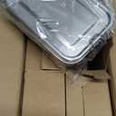 4 PCS Bento Boxes, 850 ML Stainless Steel Lunch Boxes, Food Storage Containers, Portable Metal Lunch Containers, Lockable Clips to Leak Proof, Reusable Dishwasher Safe Lunch Snack Boxes