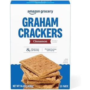 Amazon Grocery, Cinnamon Graham Crackers, 14.4 Oz (Previously Happy Belly, Packaging May Vary),5 pcs