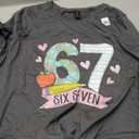 67 Shirt for Teachers 67 Meme Women Teacher Six Seven T-Shirt, XXL