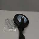 Swing Gate Wheel 6 Inch Heavy Duty for 1-5/8 to 2 Inch Tubes, 550 lb Capacity, Metal Pipe Gate Helper for Farms, Fences (Black)