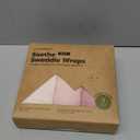 3-Pack Organic Swaddles for Newborns, Baby Sleep Sacks 0-3 Months - Baby Swaddle Wrap, Newborn Wearable Blanket, Infant Sleep Sack for Girls, Boys, Soft & Snug, Large Hook & Loop Closure (Roseate)