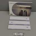 Under Cabinet Lighting 8 inch Rechargeable Battery Operated Motion Sensor Light Wireless Under Counter Lights for Kitchen, Stairs,Hallway (3 Pack)