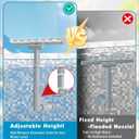 2025 Upgrade Pool Fountain for Above and Inground Pools, 360 Adjustable Wide Waterfall Sprinkler with Extension Tube, Cooling & Relaxation Swimming Pool Accessories (Grey) (Gray)