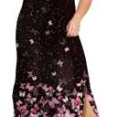 Wolddress Womens 2026 Plus Size Sleeveless Tank Dress Casual Loose Sundress Split Summer Beach Long Maxi Dresses with Pockets (Black, XL)