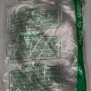 Old Man Wig And Mustache Set Old Man Costume Kit Grandpa Costume Accessories Grey Wig Fake Beard Eyebrows Glasses for Men Adults Teens for Halloween (white)