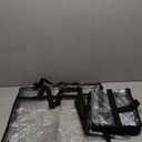 Lifewit 4 Pack Clear Clothes Storage Bags, 40L Plastic Blanket Storage Bag, Vinyl Foldable Moving Bags with Zipper, Closet Organizers and Storage Containers for Bedding, Duvet, Comforter