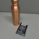 Copper Water Bottle - 34oz - Handcrafted Ayurvedic 100% Pure Copper Water Bottle for Drinking |Men & Women| Leak-Proof Lid BPA Free Non-Insulated & Eco Friendly with Premium Quality for Sport & Travel
