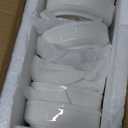 ONEMORE Ramekins 4 oz, Creme Brulee Ramekins Oven Safe Ceramic Shallow Souffle Dishes for Baking Custard, Mini Pies, Puddings and Dipping Sauces 4.5 inch White Mini Round Quiche Pans Set of 6