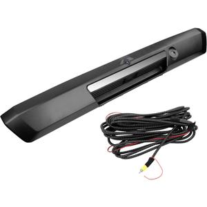 Tailgate Handle Liftgate Latch Handle with Rear View Backup Camera, Compatible with 2017-2020 Ford F-550 450 350 250 600 E-350 450, Replaces# HC3Z-9943400-NA