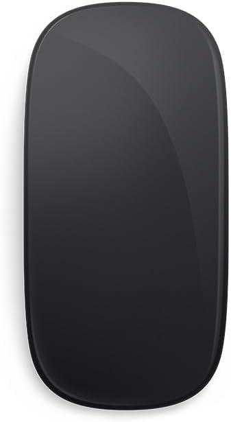 Wireless Multi-Touch Surface Magic Mouse Alternative USB C Rechargeable Touch Mouse Compatible with MacOS/Windows/Linux/Android Laptop Desktop PC Smartphone Tablet (Black)