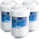 Water Filter Replacement Compatible with GE MWF, SmartWater MWFP, MWFA, GWF, HDX FMG-1, WFC1201, RWF1060, 197D6321P006, Kenmore 9991, Pack of 3, By DESENRUIS