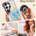 Lotadilo Cute Case for Samsung Galaxy S26 Ultra for Women Girls - Funny Butterfly Mogu Design Compatible with Magsafe Magnetic Ring Holder Kickstand Fashion TPU Phone Covers
