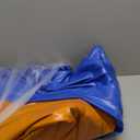 Snow Tube for Adults 2 Person, Heavy-Duty Inflatable Snow Sled with 600D Fabric Cover, Backrest, Tow Rope & Reinforced Handles, Hyperzoo Winter TobogganIdeal for Family & Friends