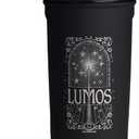 Smartshake Reforce Stainless Steel Harry Potter Lumos Style Shaker Bottle (900 ML /30oz) | Lightweight Resistance Sports Shaker Bottle with a Soft Lid | Leakproof, BPA Free & DEHP Free