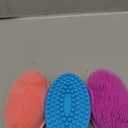 Pack Of 3 Body Brushes Silicone Body Massager Shampoo Scalp Massage Brush Hair Washing Comb Bath