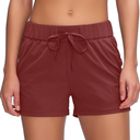 Willit Women's Shorts Hiking Athletic Shorts Yoga Lounge Active Workout Running Shorts Comfy Casual with Pockets 2.5" L