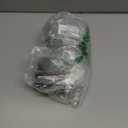 Langsprit Frenchie Female Dog Diapers No Tail Hole,Reusable Puppy French Bulldog Diapers Female for Period Heat,Washable Doggy Doggie Diapers for Female Dogs Small Medium Large SizeMedium (Pink,Green,Black)