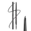 Microblading Eyebrow Pencil,Eyebrow Retractable Definer Pencil,Angled Precision Tip,0.1MM Ultra Slim Eyebrow Makeup,Long-Lasting Waterproof,Smudgeproof (02 LIGHT GREY, 1 Pack)