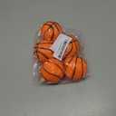 LOGOFUN 5pcs Squeaky Dog Ball Latex Rubber Pet Toys Basketball Shape Puppy Chew Toy for Small Middle Animal Interactive Accessories