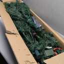 6-ft Pre-lit Artificial Christmas Tree with Multicolor LED Lights