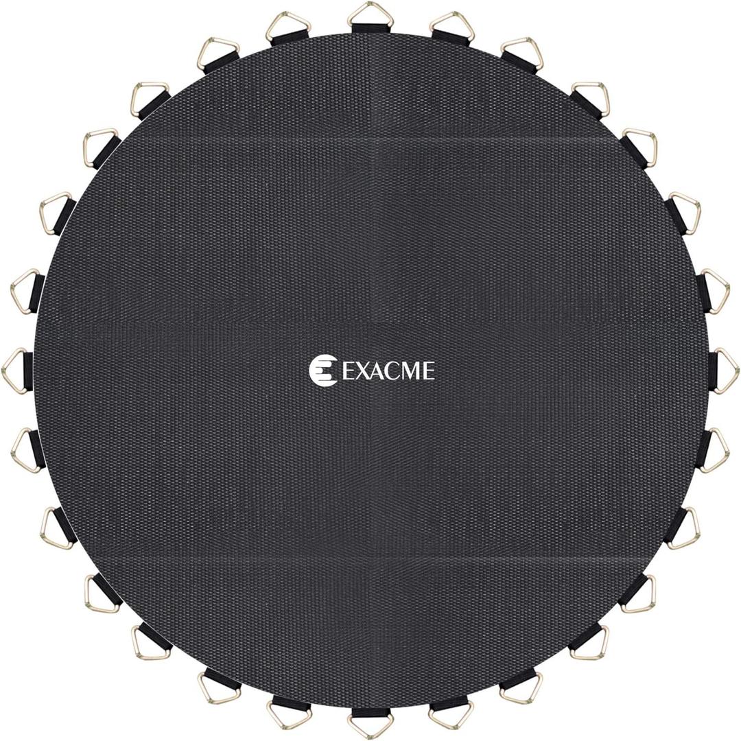 Exacme Trampoline Mat Replacement, Round Jumping Mat for 16 15 14 13 12 10 8 Foot Trampoline, Springs Not Included